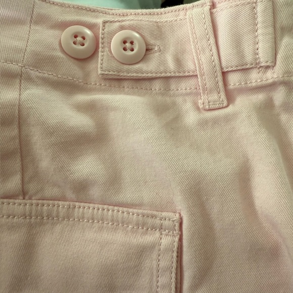 Universal Thread Cotton‎ Spandex PINK High-Rise Cargo Pants Women's 16 NEW - Picture 12 of 15